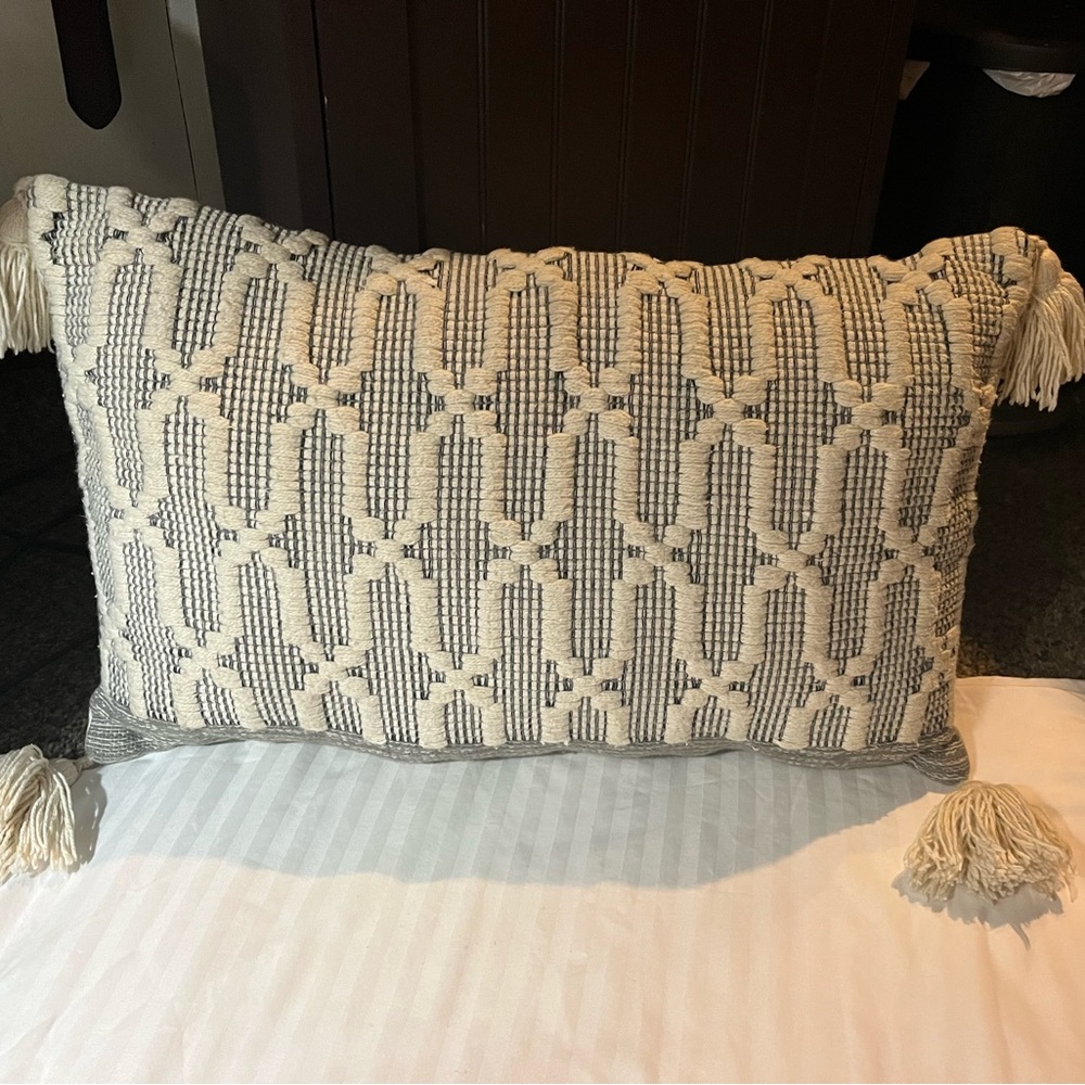 Lumbar pillow from hOme. New without tags.